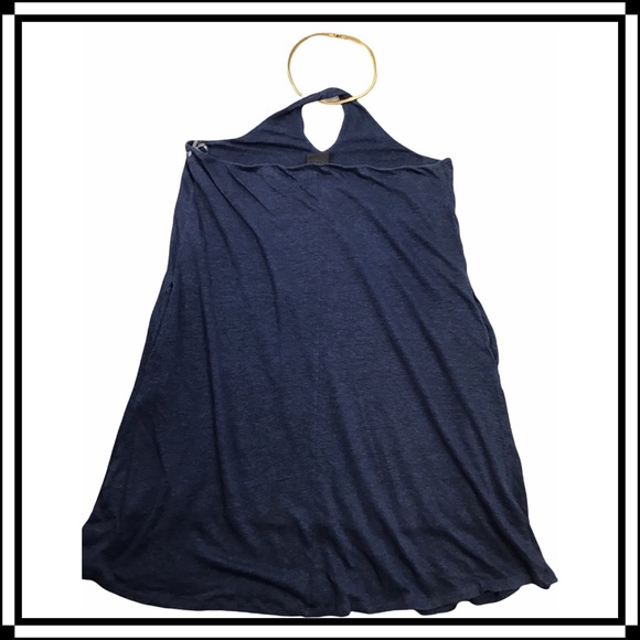 HEATHER - Halter Top Style Dress with Open-Back, Keyhole Neckline 100% Linen - Picture 8 of 16